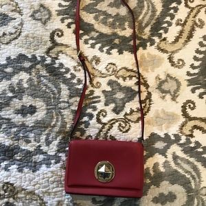 Kate spade red crossbody